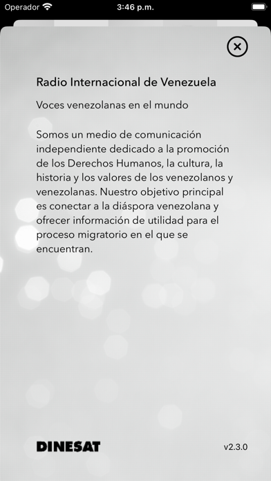 Radio Internacional Venezuela Screenshot
