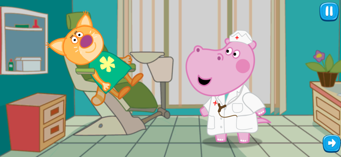 Dentist Hippo Teeth care