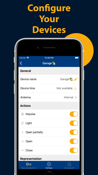 Hörmann BlueSecur Screenshot