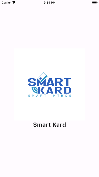 SmartKard - NFC Business Cards Screenshot