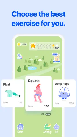 Game screenshot ThreeTwoGo: Daily Workouts apk