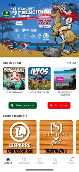 Game screenshot Frenchman Triathlon apk
