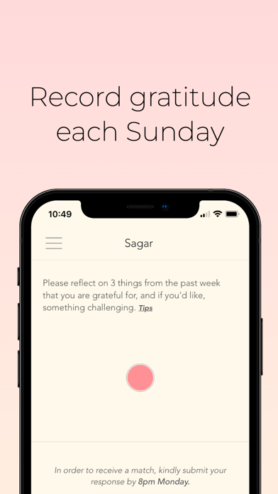 landed app Screenshot