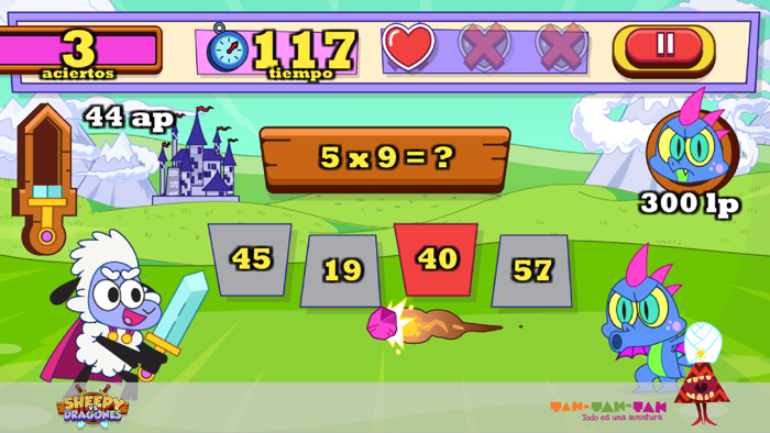 Sheepy Vs Los Dragones