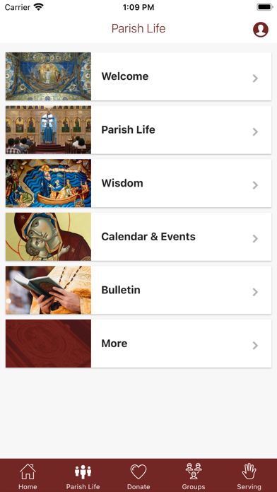 St. Mary's Antiochian Orthodox Screenshot
