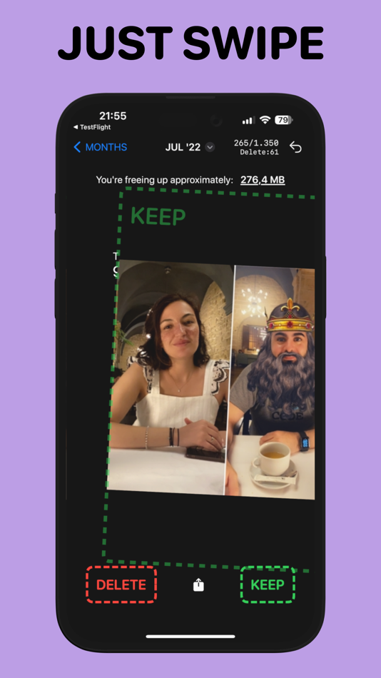 #3. Swiper | Photo & Video Cleaner (iOS) 由: Alberto Moral