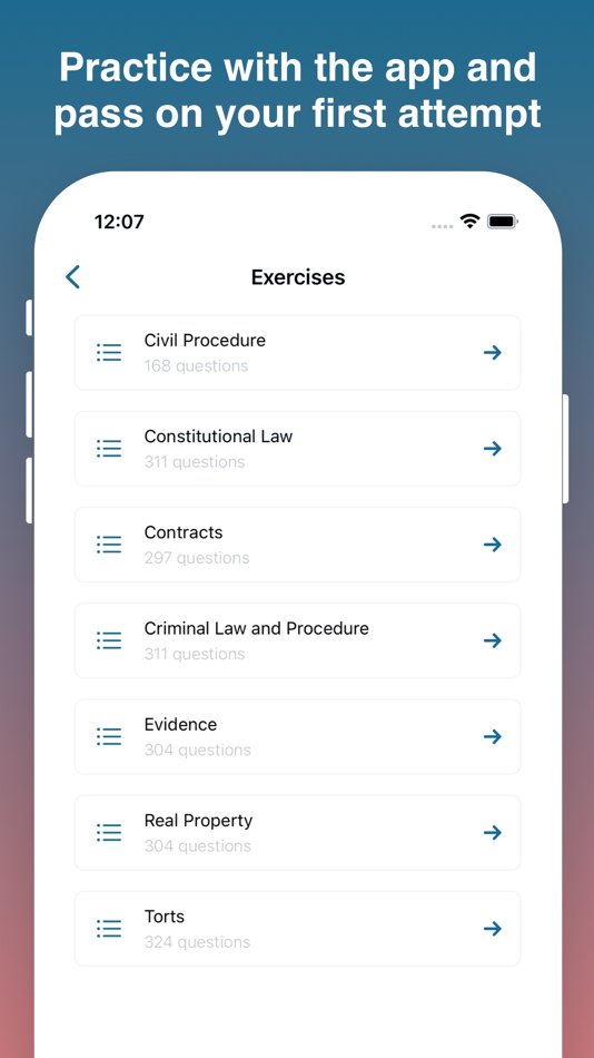 #4. BAR Prep Exam (iOS) 由: KING TECNOLOGIA DA INFORMACAO LTDA