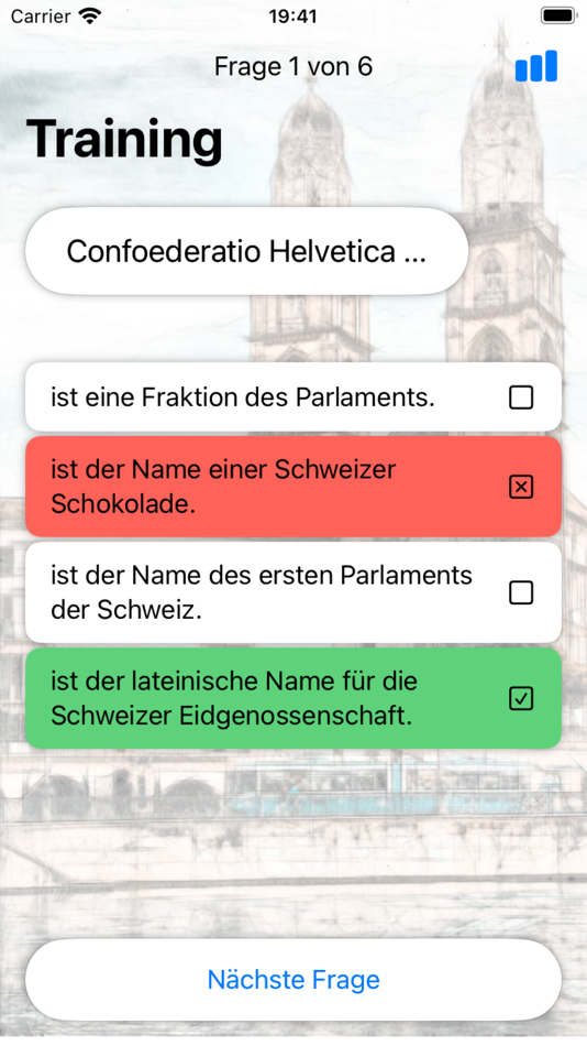 #3. Einbürgerungstest Zürich (iOS) By: Flavio Lorenzo Thomi