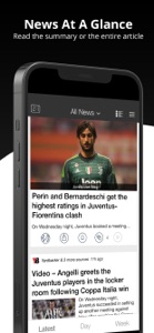 Juventus FC News & Scores screenshot #3 for iPhone