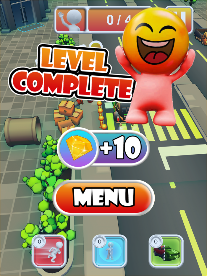 Stickman Road Crossing