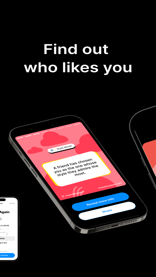 #1. Friend Wrapped (iOS) 由: Franklin Douglas