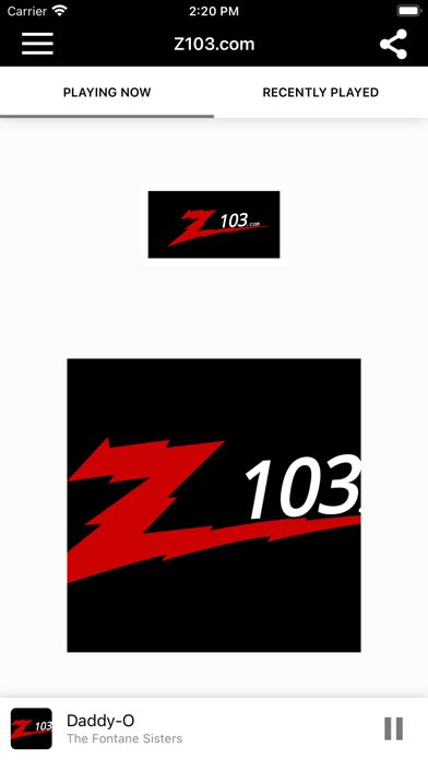 Z103.com Screenshot