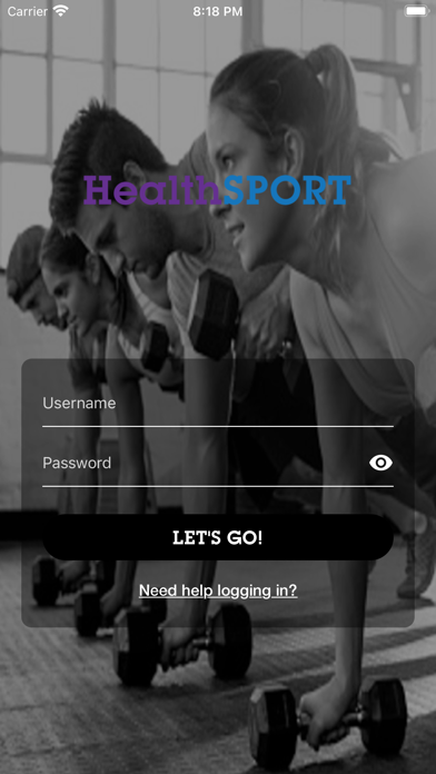 HealthSPORT Screenshot