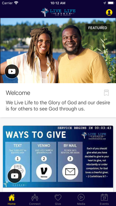 Live Life Church Seattle Screenshot
