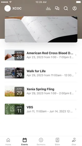 Game screenshot Xenia Church of Christ apk