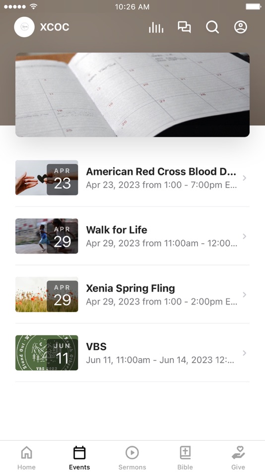 #2. Xenia Church of Christ (iOS) Podle: Xenia Church of Christ