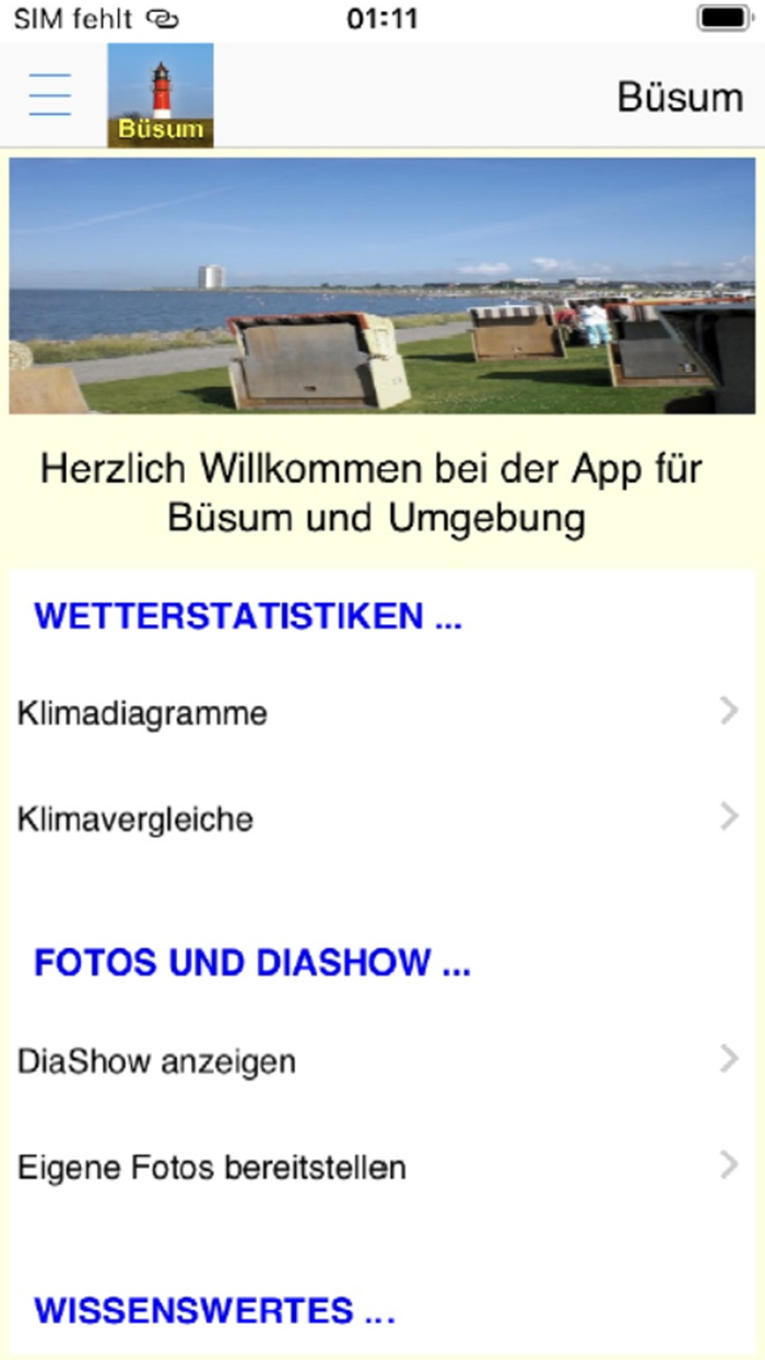 Büsum Urlaubs App