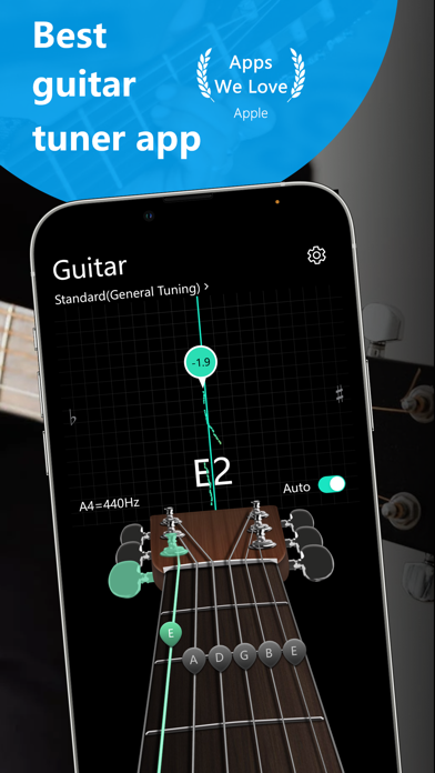 guitar tuner - guitartune Screenshot
