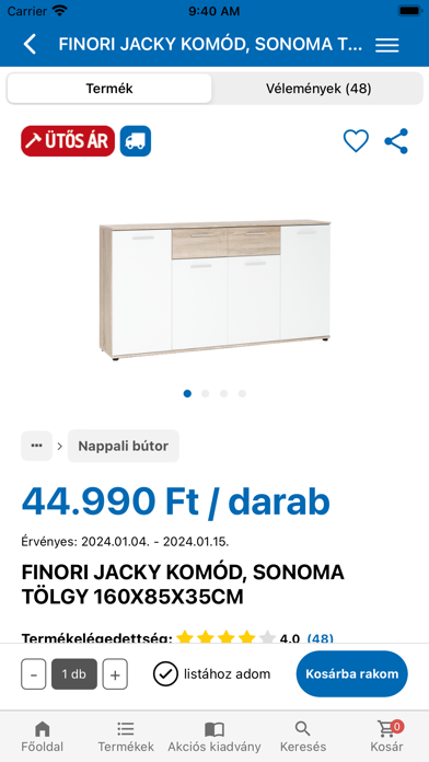 Praktiker Magyarország Screenshot
