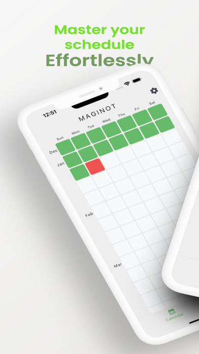 Maginot: Best To Do Calendar Screenshot