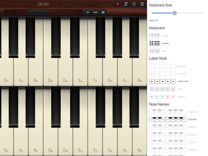 Keys Organ, Piano, Percussion