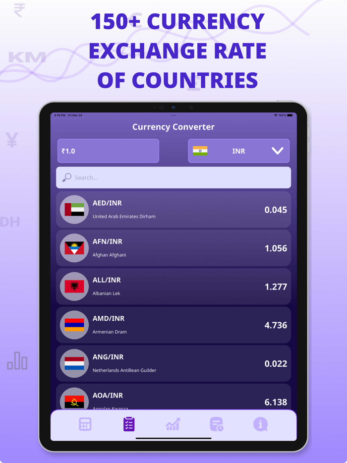 Live Currency Converter App