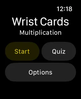 Game screenshot Wrist Cards - Multiplication mod apk