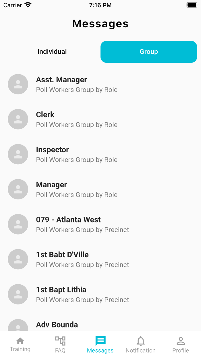 BallotDA Poll Worker App