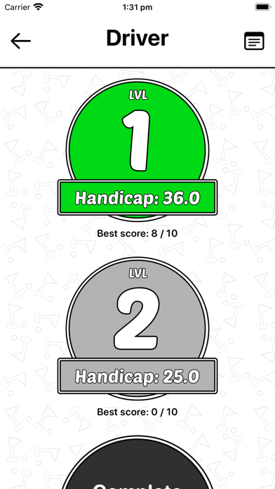 Golf Trainer buddy Screenshot