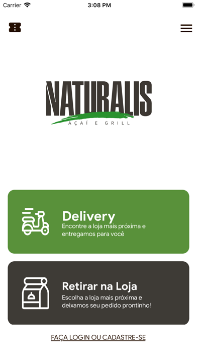 Naturalis Açaí e Grill Screenshot