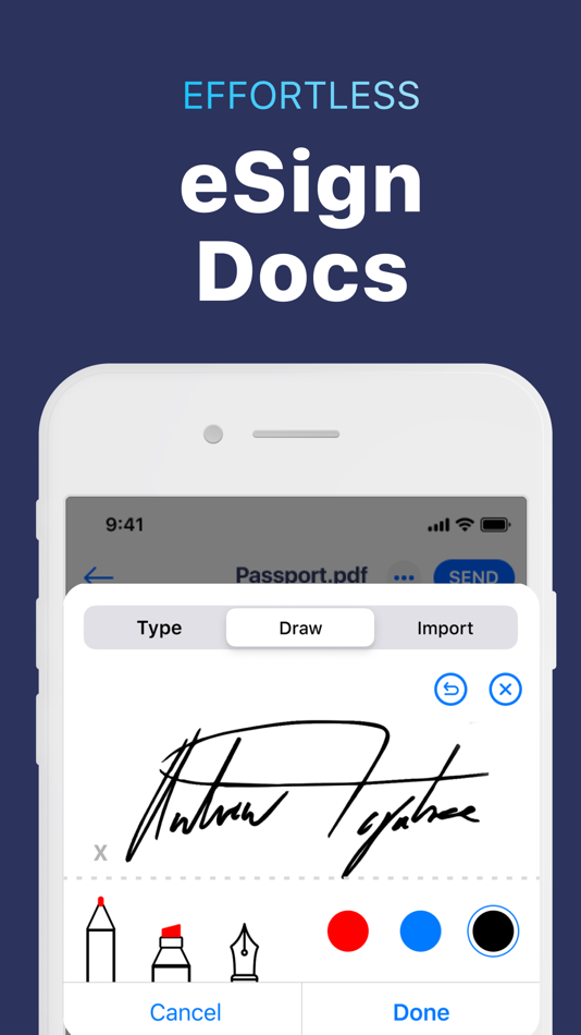 Fill and Sign: PDF Editor App - 2.30 - (iOS)