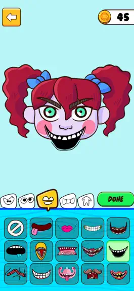 Game screenshot DIY Mix Monster: Makeover Game apk