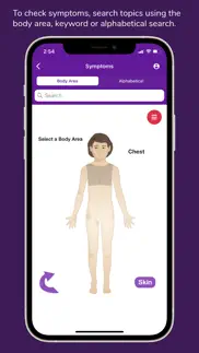 pediatric symptommd iphone screenshot 2