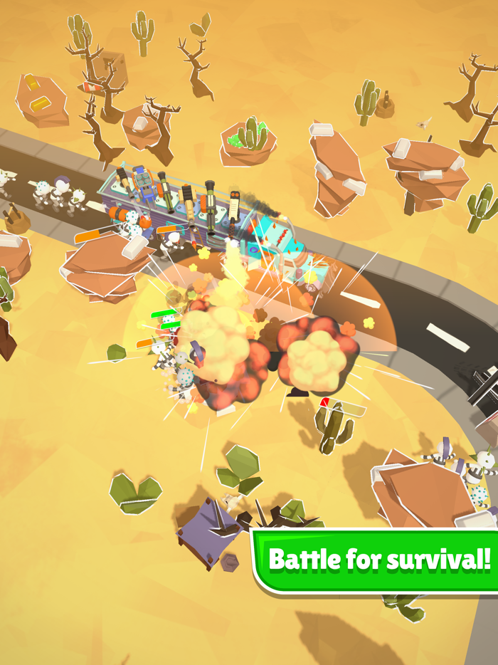 Desert Truck Rage Road Battle