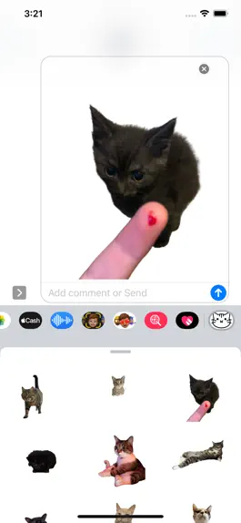 Game screenshot Cat-tastic Stickers hack
