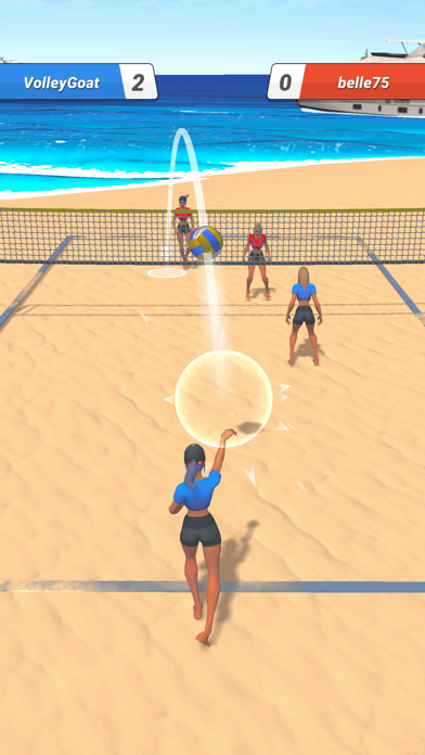 Screenshot #1 pour Beach Volley Clash