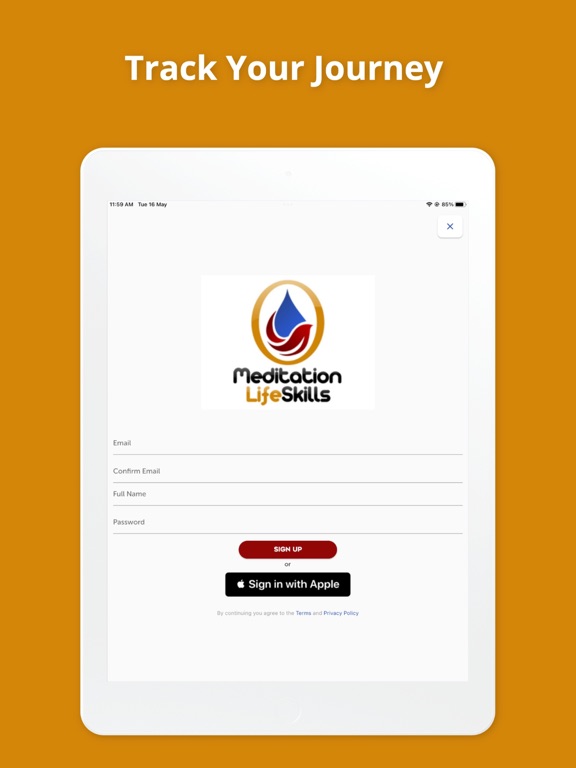 Meditation Life Skills iPad screenshot 8 - Lifestyle app