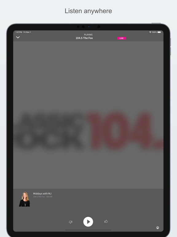 Screenshot #5 pour Classic Rock 104.5