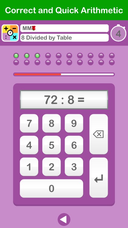 Correct and Quick Arithmetic screenshot-7