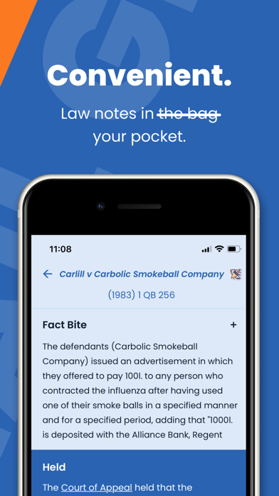 Ginger Snail - Study UK Law Screenshot