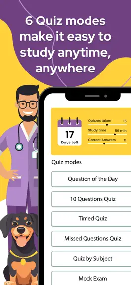 Game screenshot VTNE Veterinary Exam Prep 2023 apk