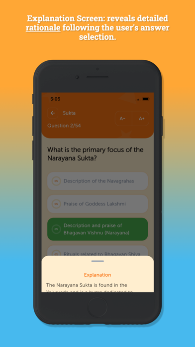 Vedic Trivia Screenshot