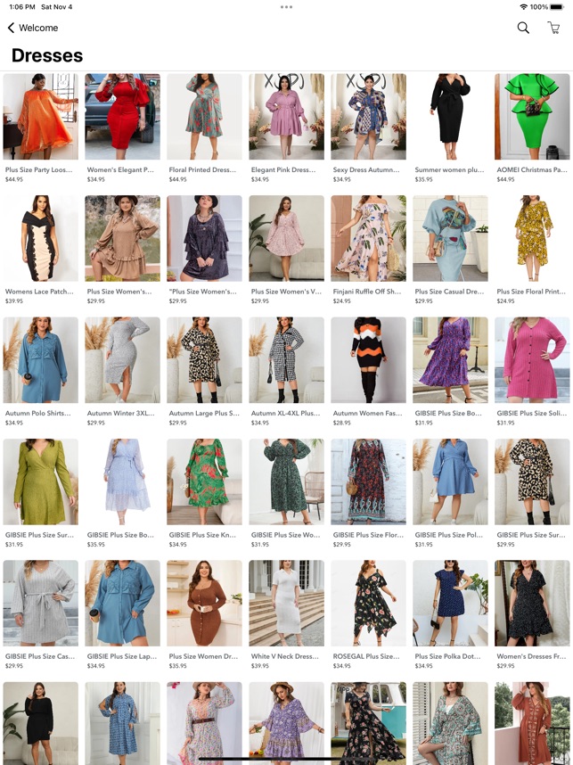 Plus Size Clothing::Appstore for Android