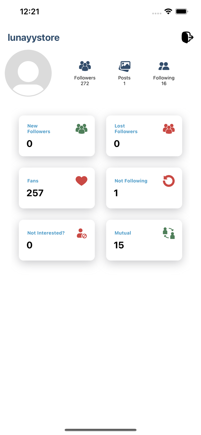 iTracker for Instagram Profile