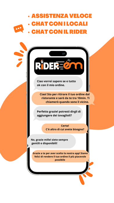 Riderem : Consegne a Domicilio Screenshot