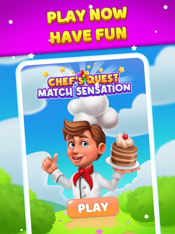 Chef's Quest: Match Sensation iPad screenshot 4 - Games app