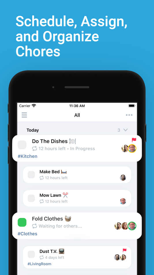 #1. WeDivvy - Home Organizer (iOS) Podle: Busky LLC