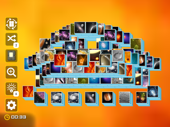 Mahjong Galaxy Space iPad screenshot 10 - Games app