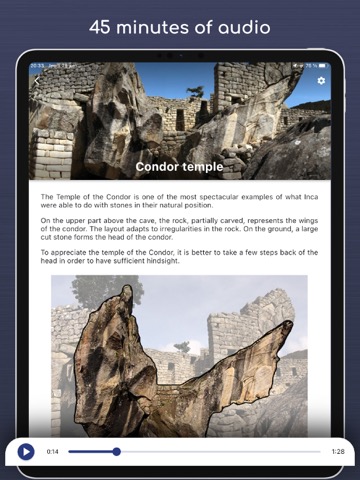 Machu picchu audioguideのおすすめ画像3