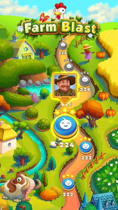 Farm Blast - Garden game Screenshot
